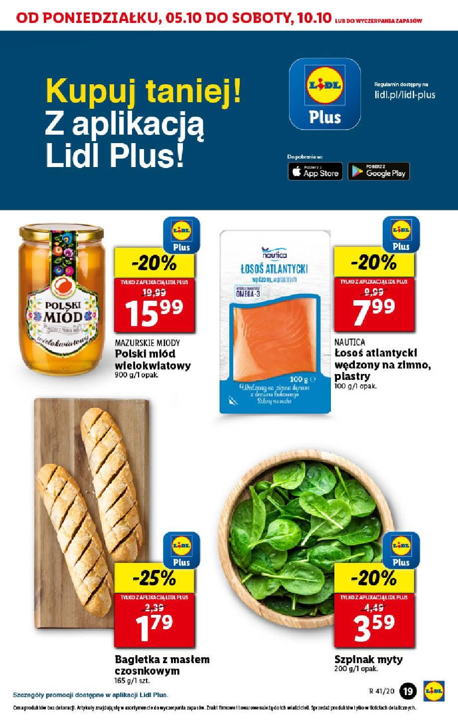 Gazetka promocyjna Lidl do 07/10/2020 str.19