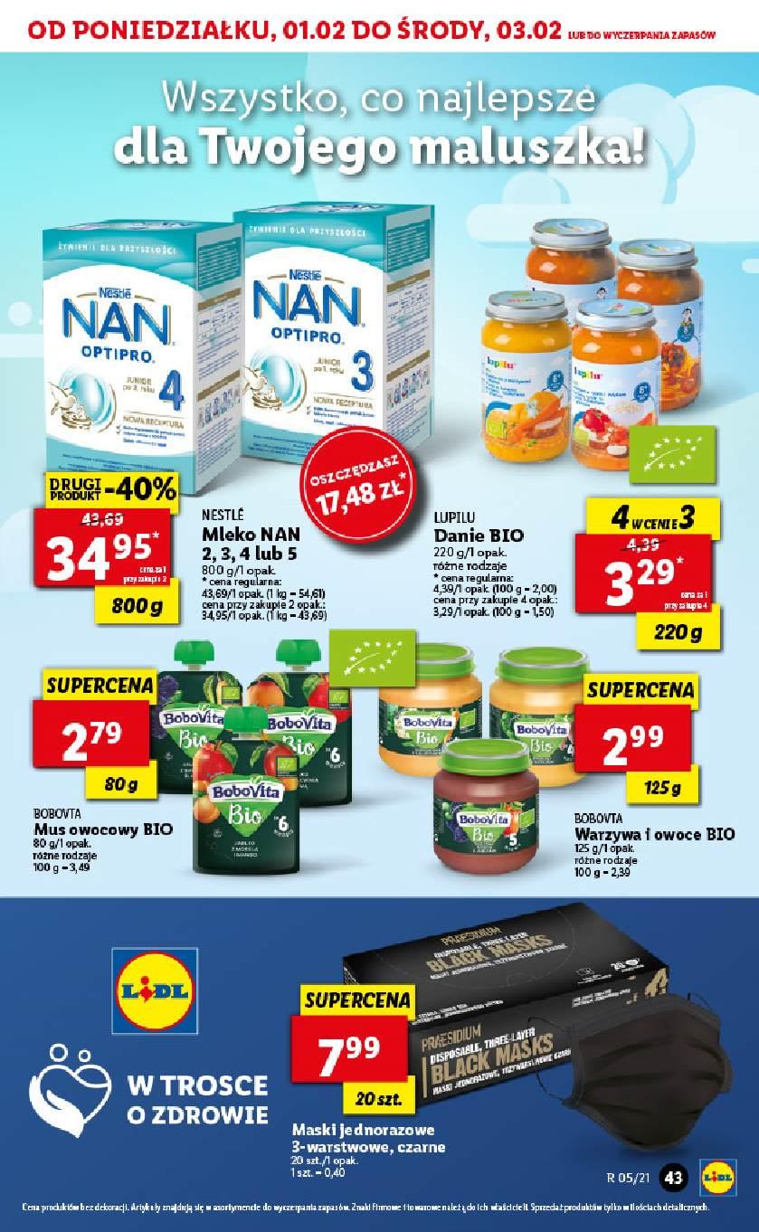 Gazetka promocyjna Lidl do 03/02/2021 str.43