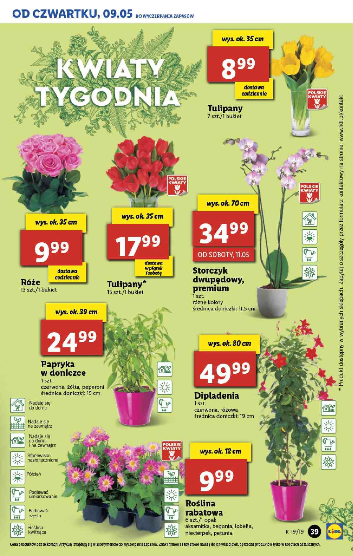 Gazetka promocyjna Lidl do 11/05/2019 str.39