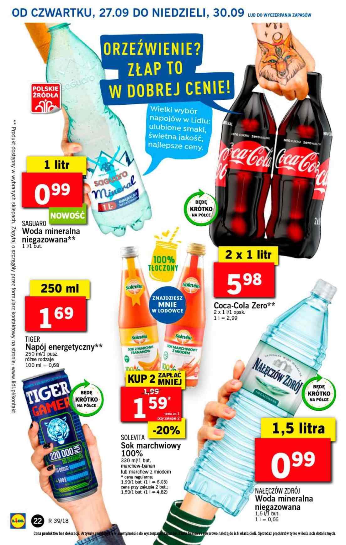 Gazetka promocyjna Lidl do 30/09/2018 str.22