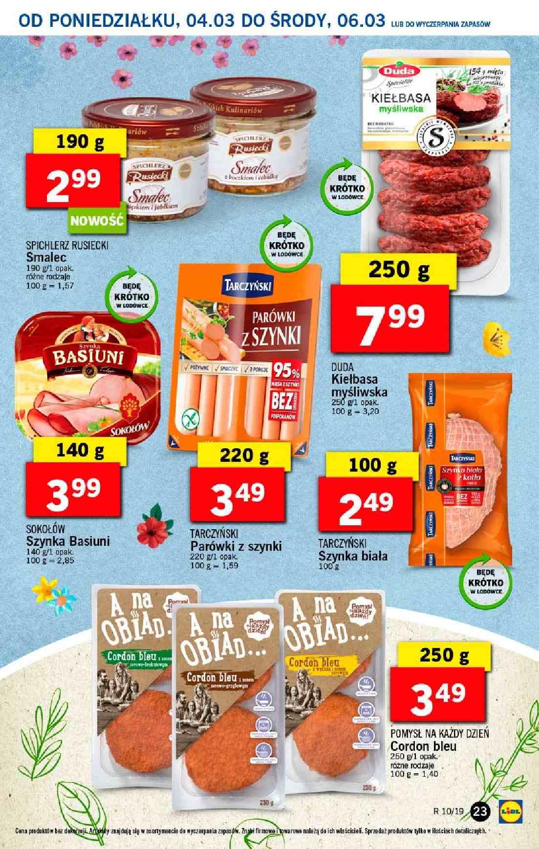 Gazetka promocyjna Lidl do 06/03/2019 str.23