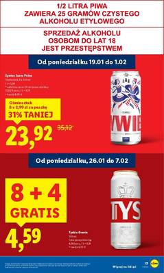 Lidl od poniedziałku