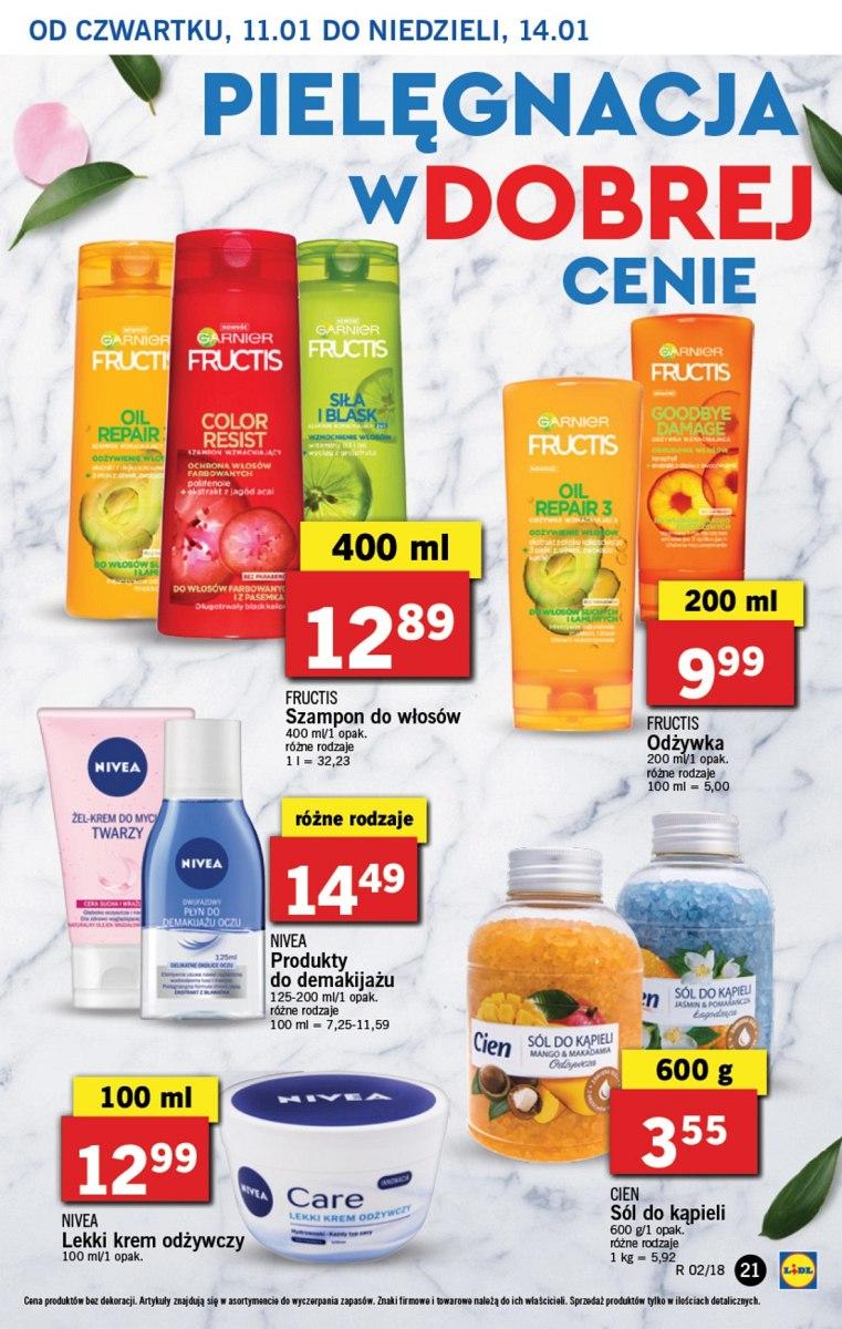 Gazetka promocyjna Lidl do 14/01/2018 str.21