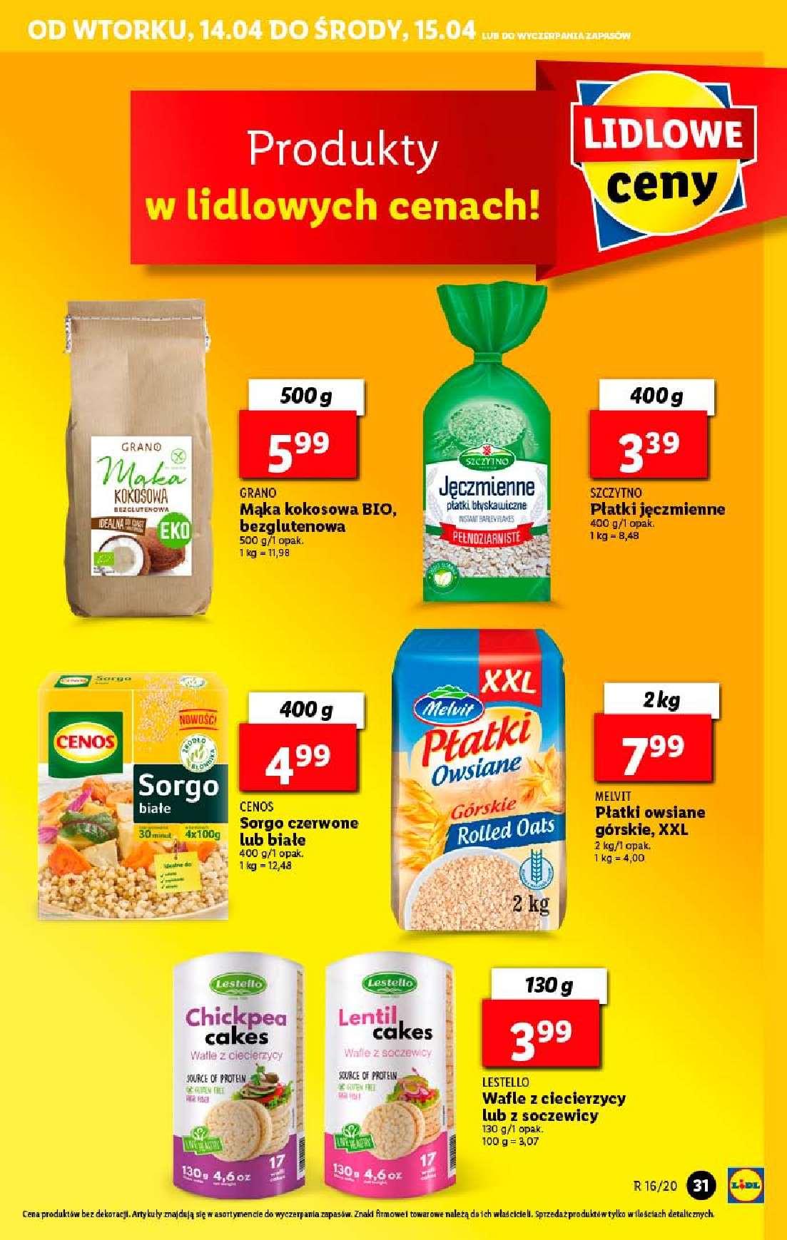 Gazetka promocyjna Lidl do 15/04/2020 str.31