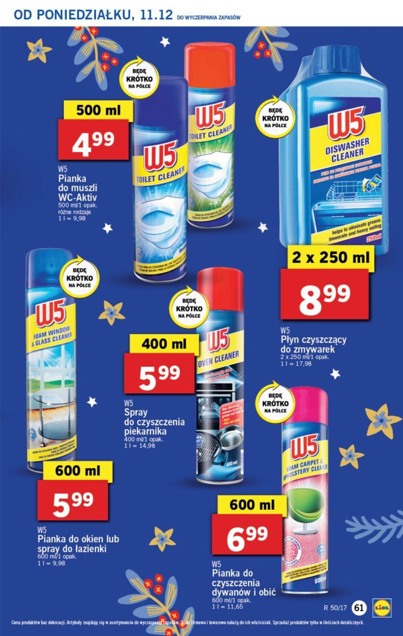 Gazetka promocyjna Lidl do 13/12/2017 str.61