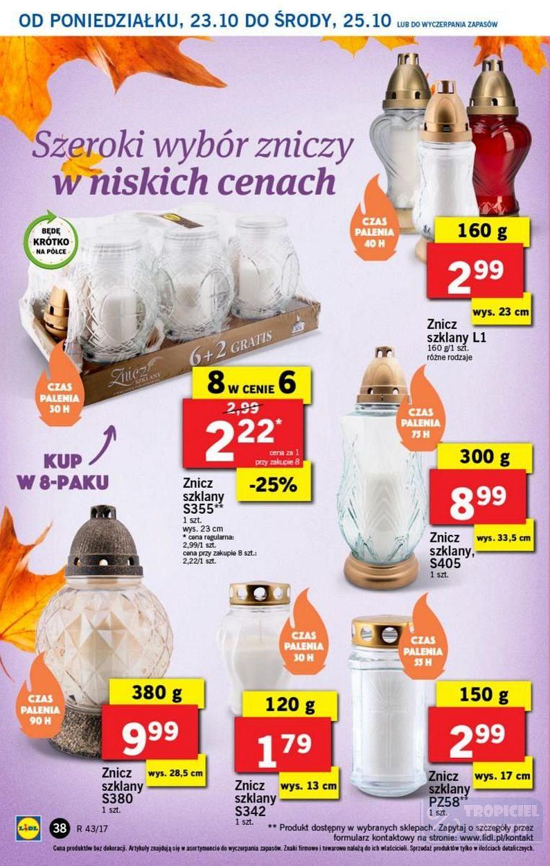 Gazetka promocyjna Lidl do 26/10/2017 str.38