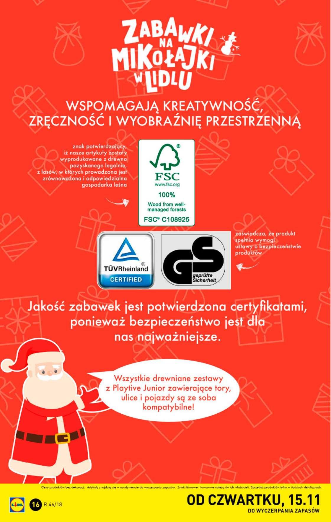 Gazetka promocyjna Lidl do 17/11/2018 str.16