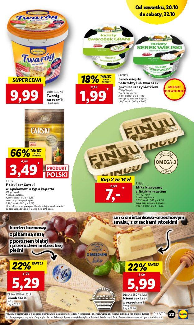 Gazetka promocyjna Lidl do 22/10/2022 str.23