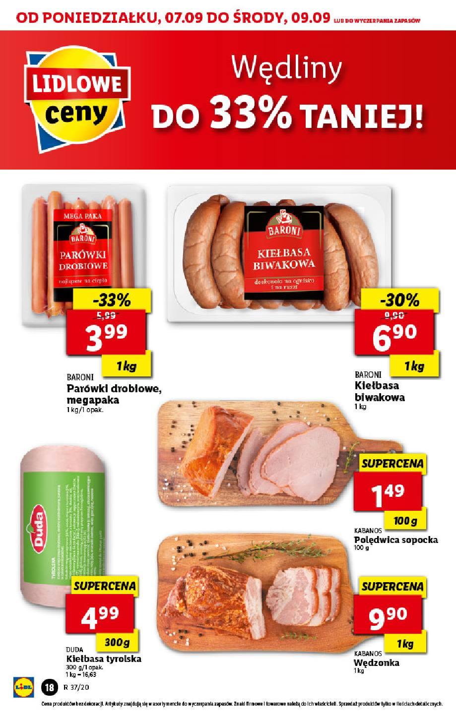 Gazetka promocyjna Lidl do 12/09/2020 str.18