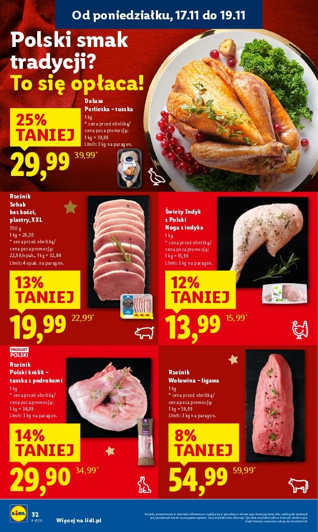 Gazetka promocyjna Lidl do 19/11/2025 str.32