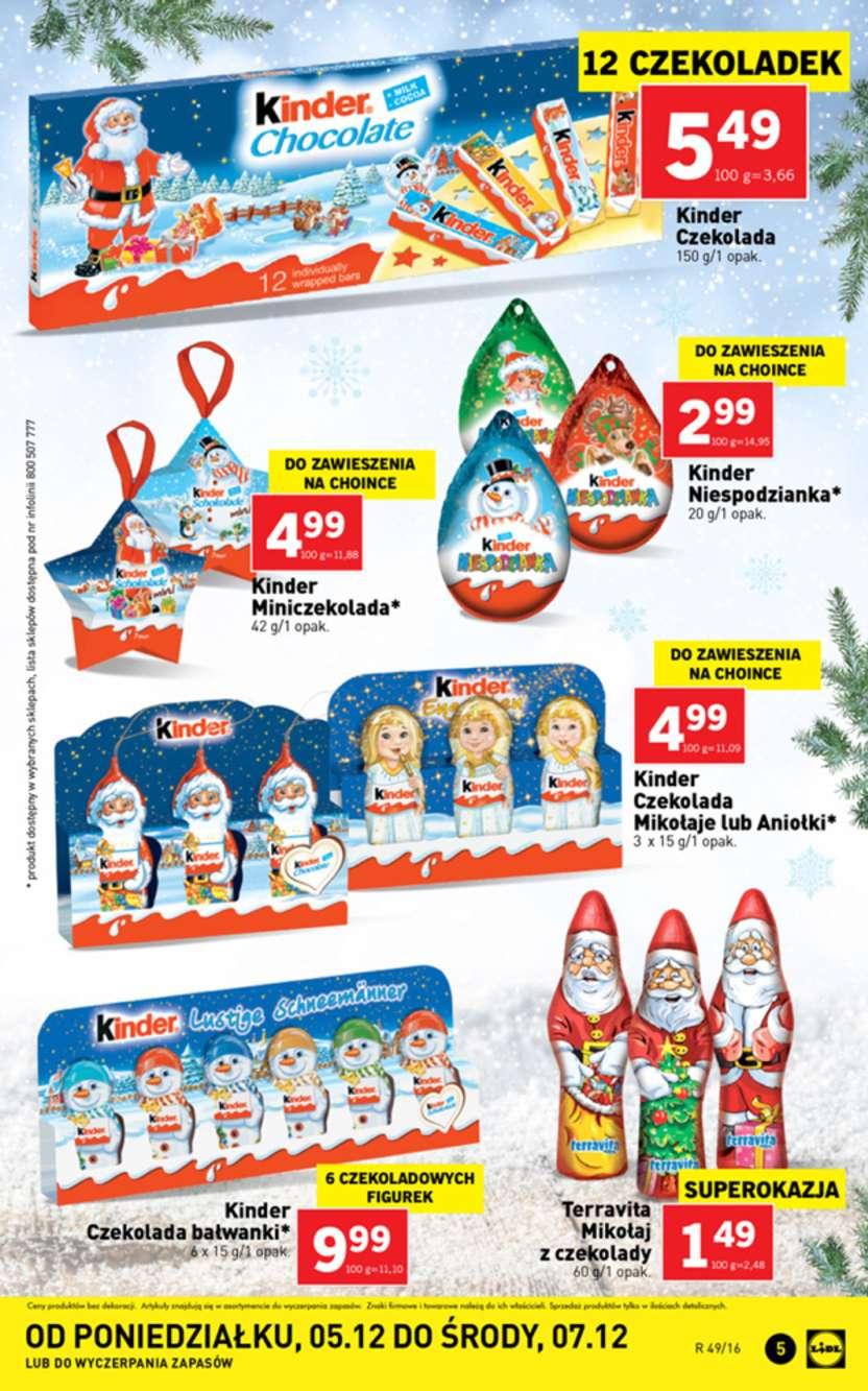 Gazetka promocyjna Lidl do 11/12/2016 str.5