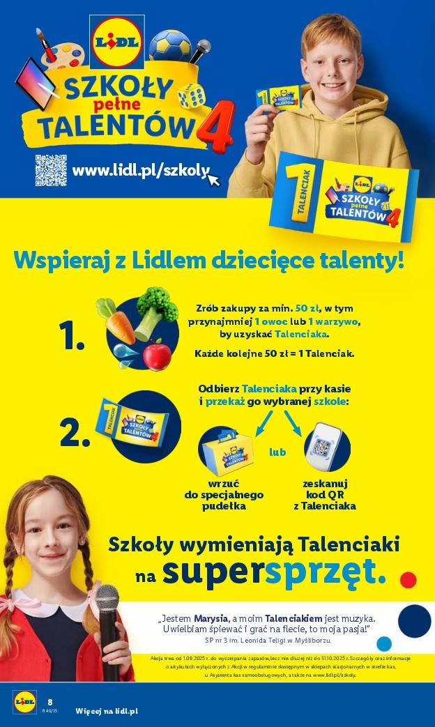 Gazetka promocyjna Lidl do 04/10/2025 str.8