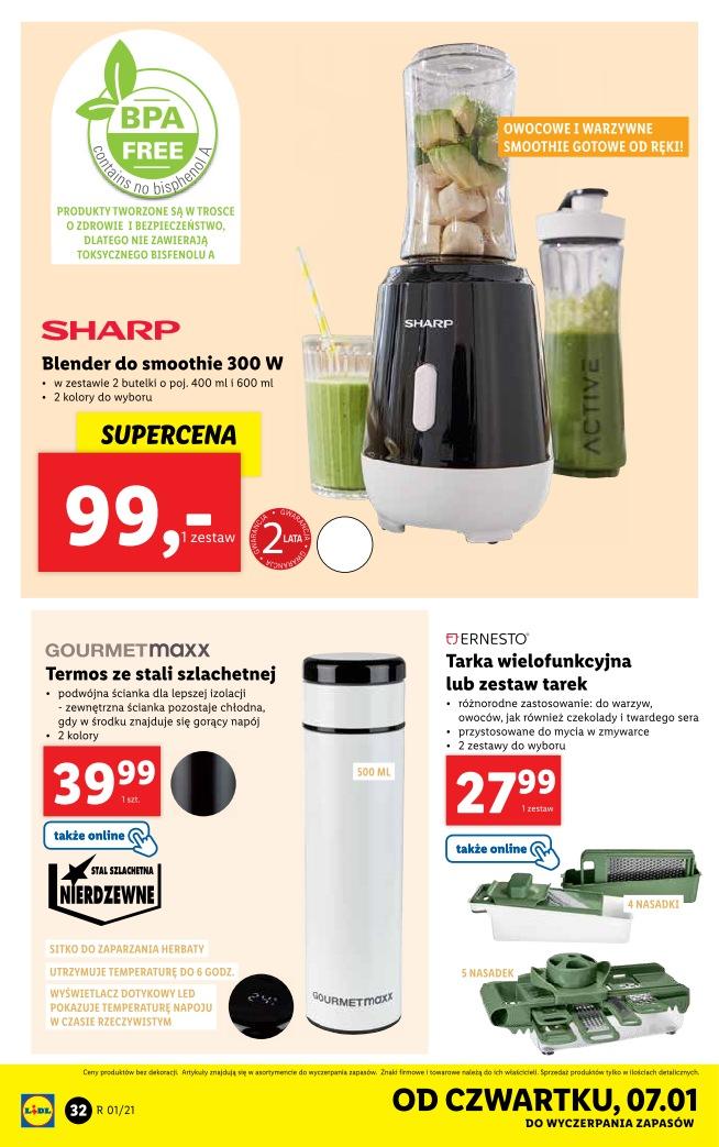 Gazetka promocyjna Lidl do 09/01/2021 str.32