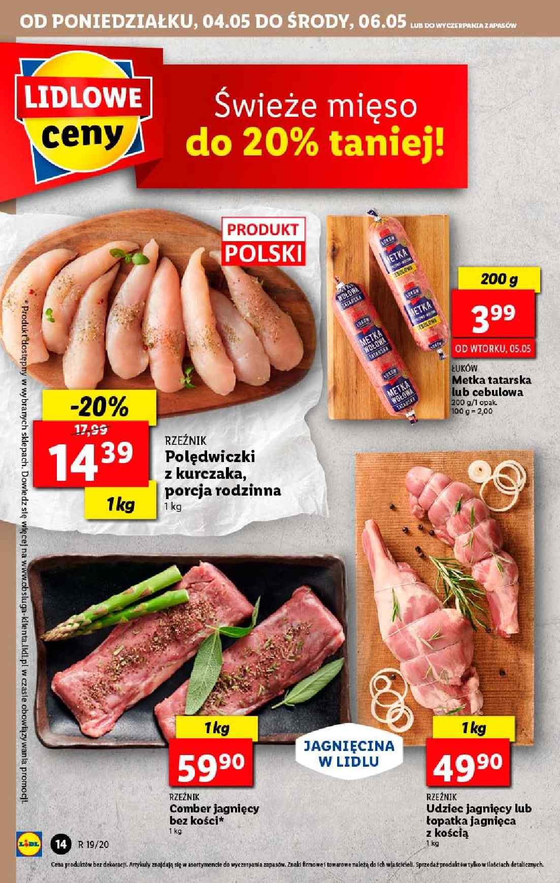 Gazetka promocyjna Lidl do 06/05/2020 str.14