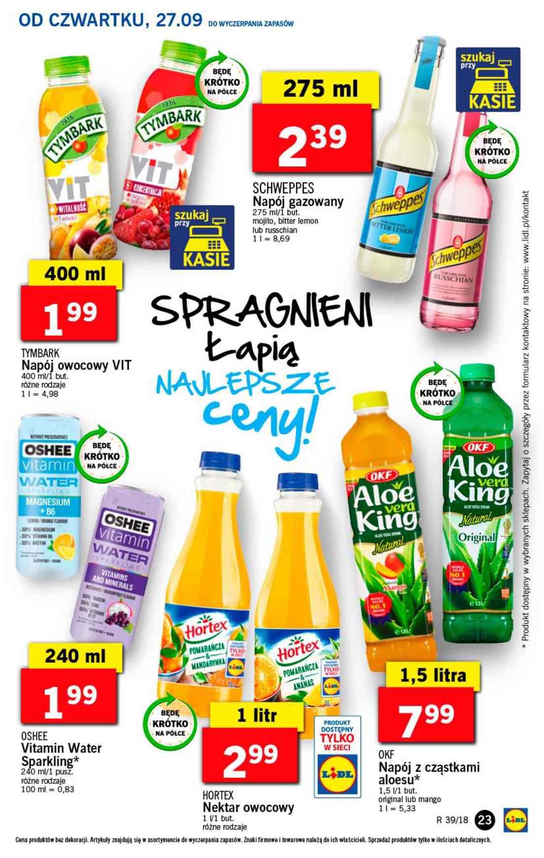 Gazetka promocyjna Lidl do 30/09/2018 str.23