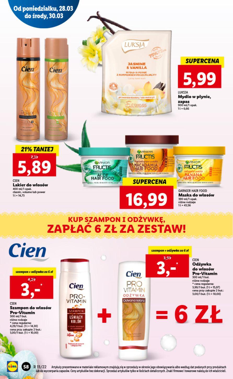 Gazetka promocyjna Lidl do 30/03/2022 str.58