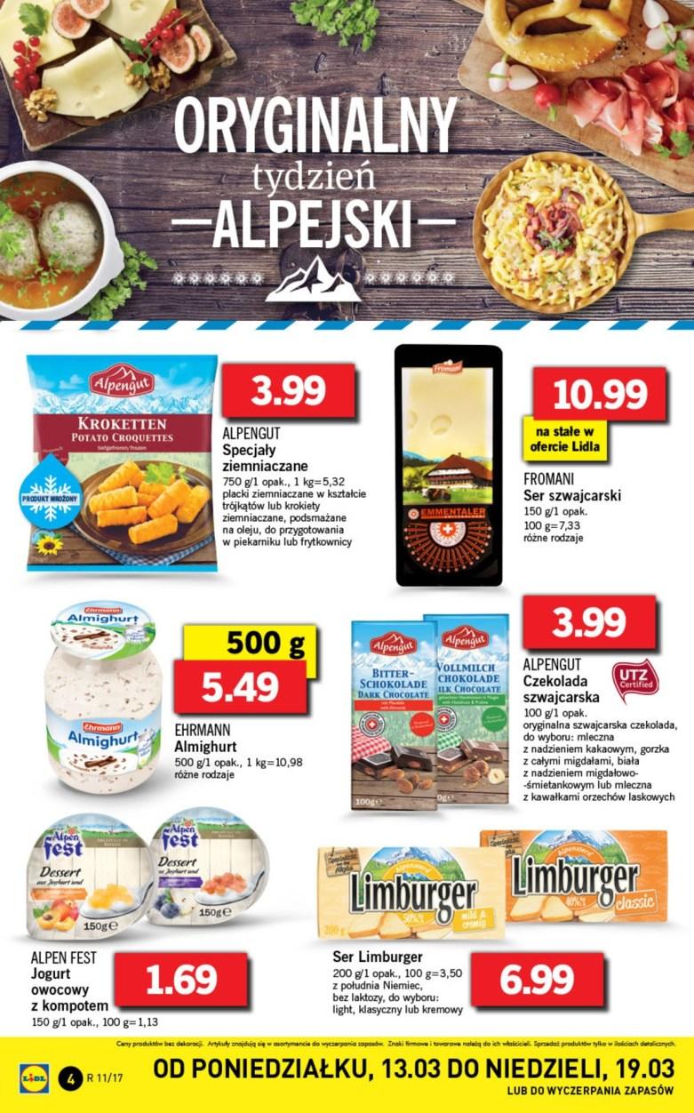 Gazetka promocyjna Lidl do 19/03/2017 str.4