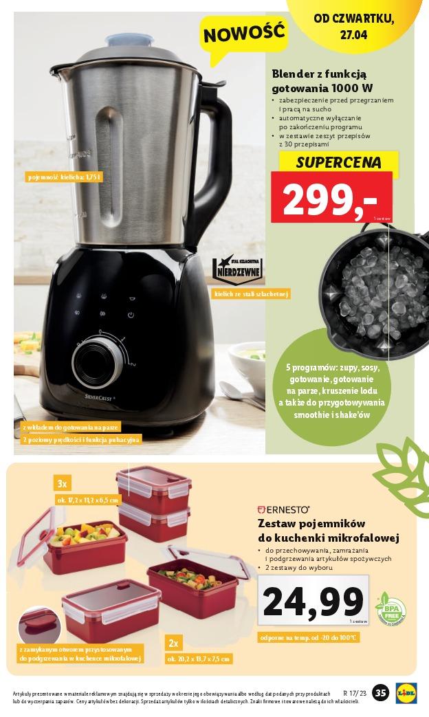 Gazetka promocyjna Lidl do 30/04/2023 str.35