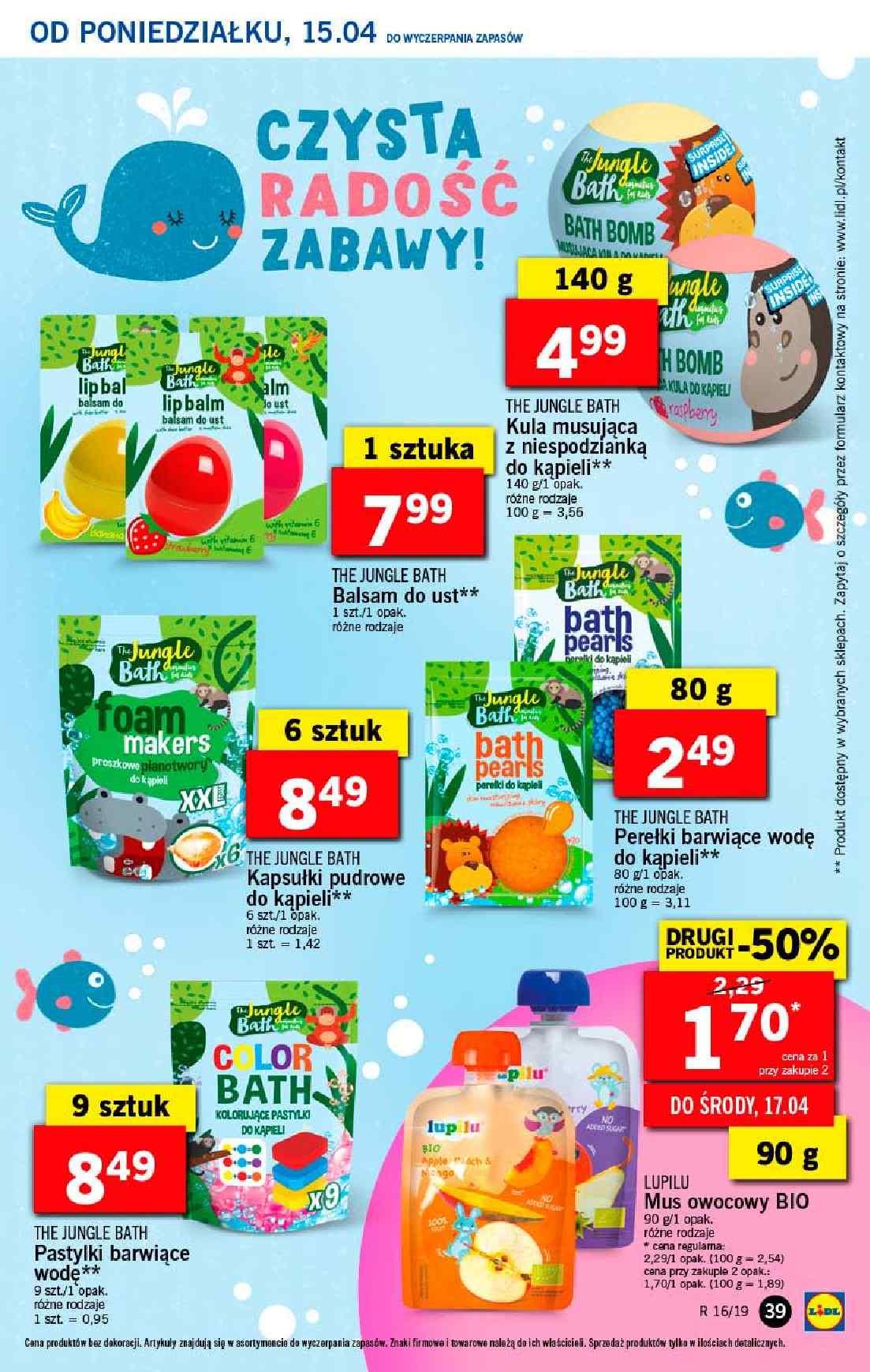 Gazetka promocyjna Lidl do 17/04/2019 str.39