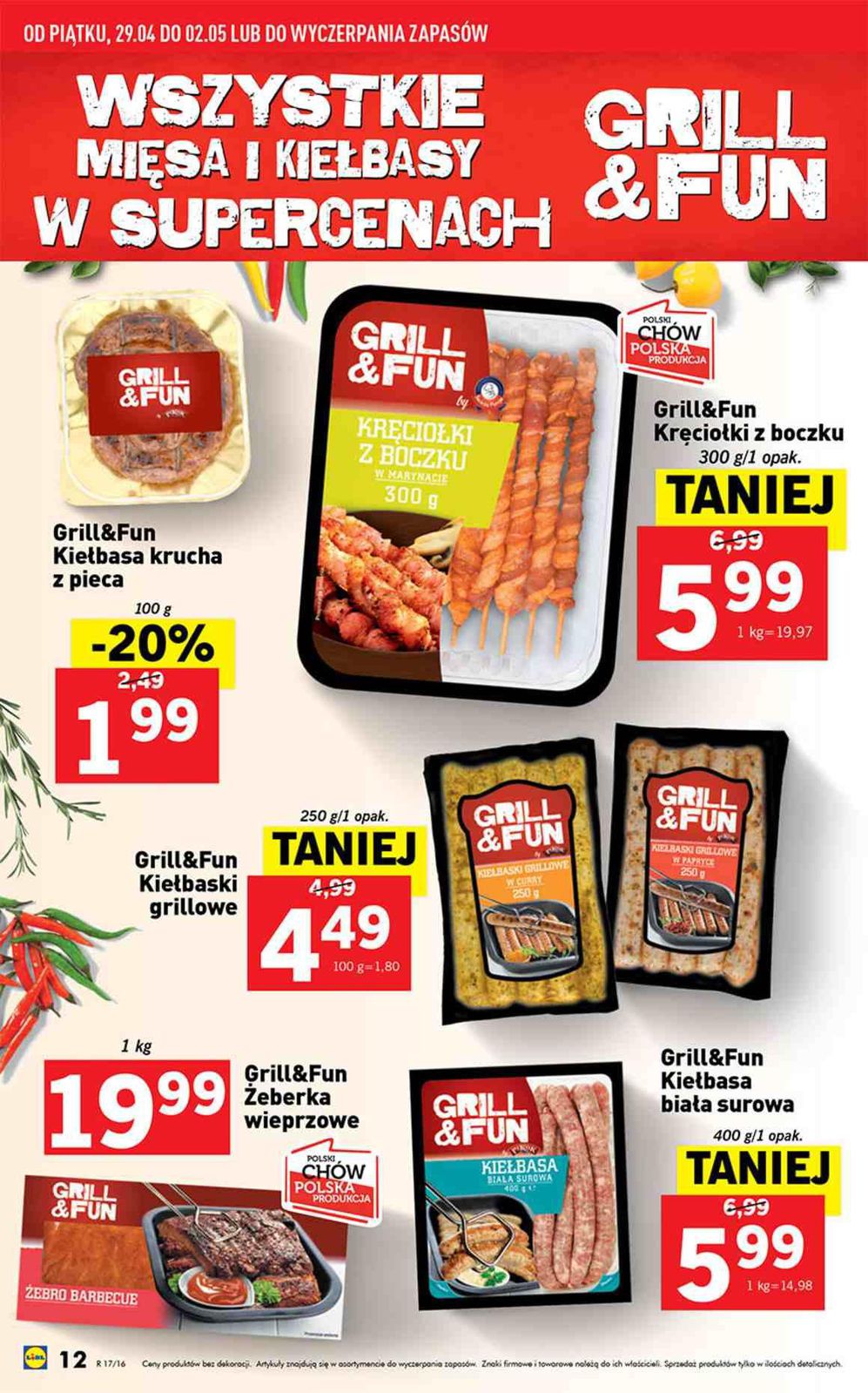 Gazetka promocyjna Lidl do 01/05/2016 str.12