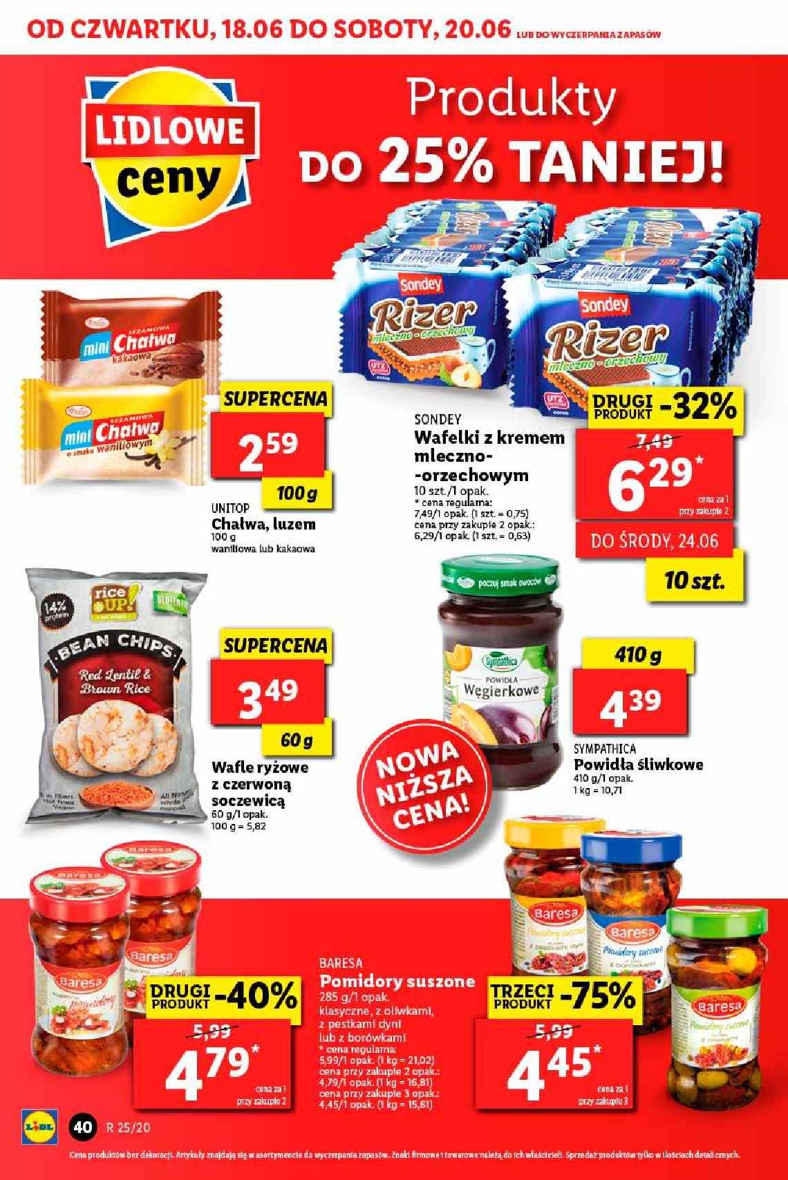 Gazetka promocyjna Lidl do 20/06/2020 str.40