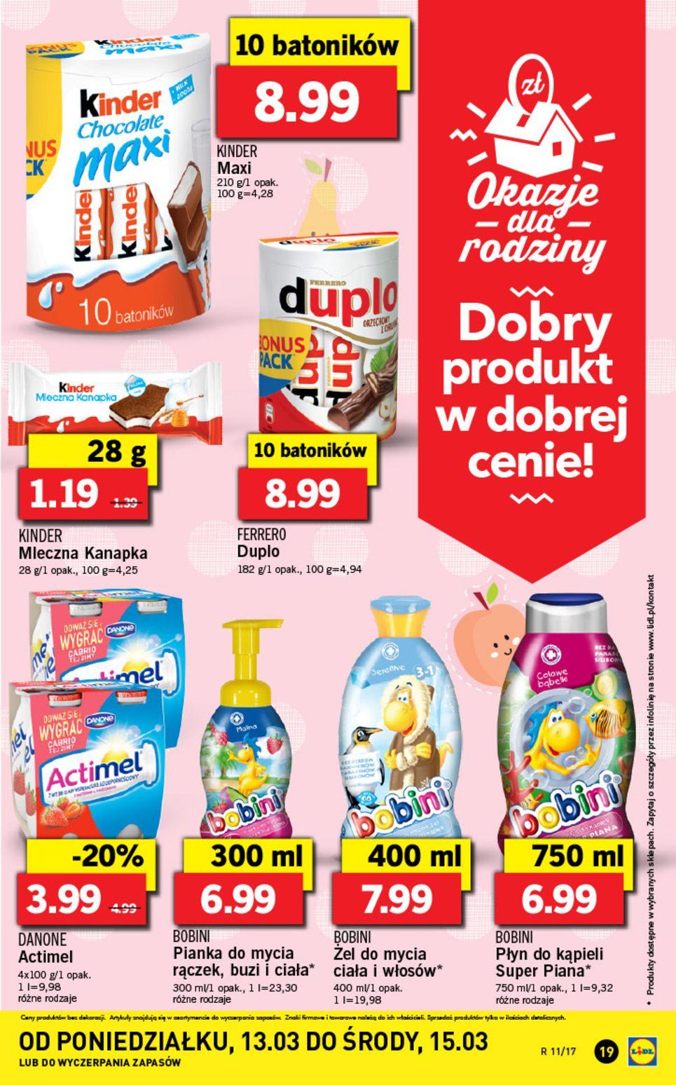 Gazetka promocyjna Lidl do 15/03/2017 str.19