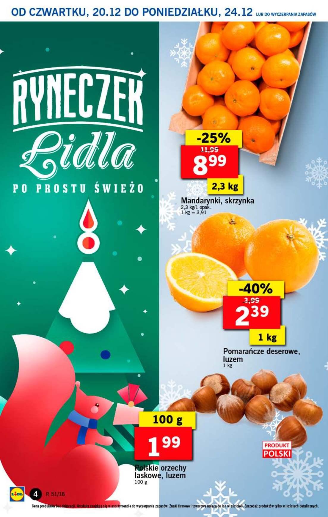 Gazetka promocyjna Lidl do 23/12/2018 str.4