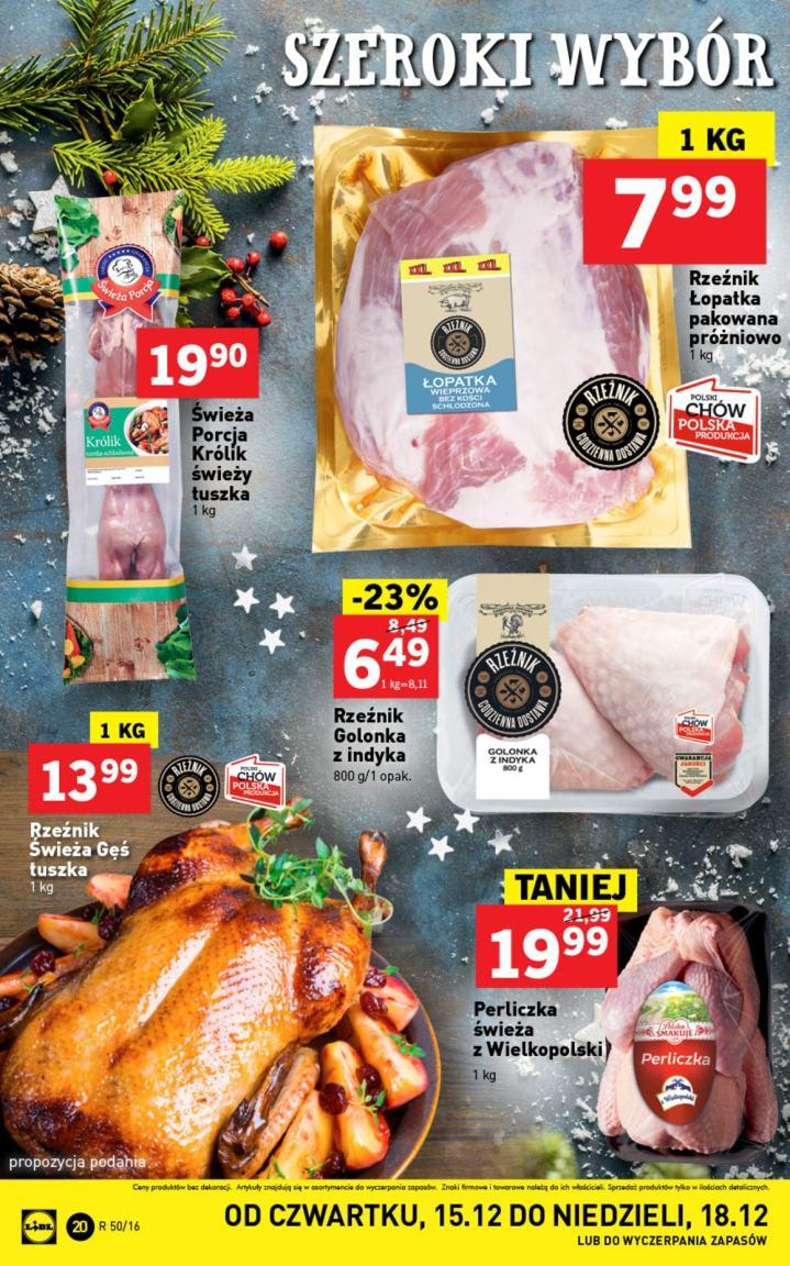 Gazetka promocyjna Lidl do 18/12/2016 str.20