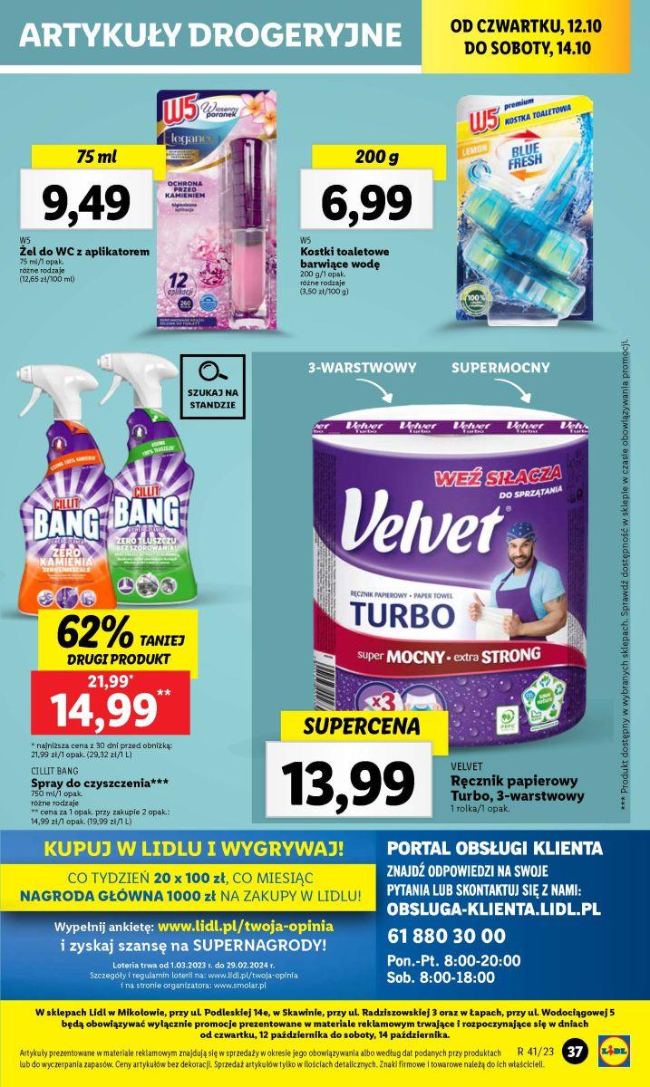 Gazetka promocyjna Lidl do 14/10/2023 str.47