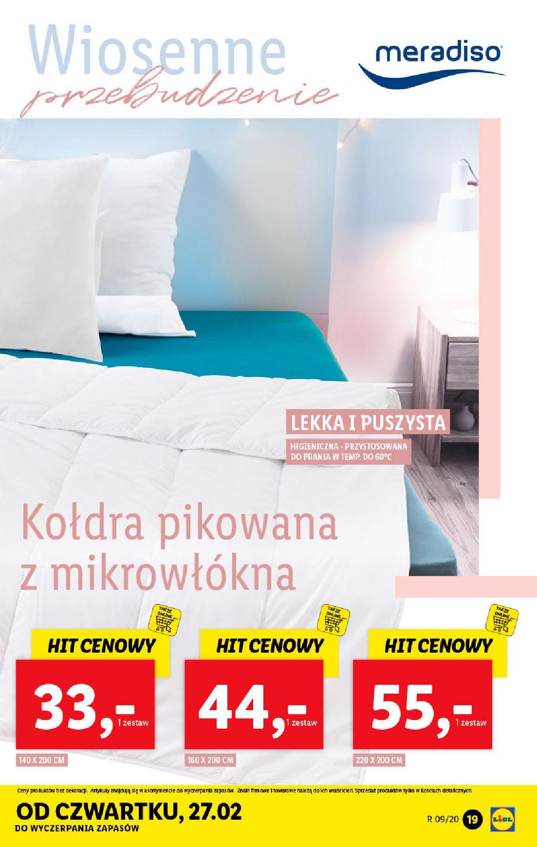 Gazetka promocyjna Lidl do 29/02/2020 str.19