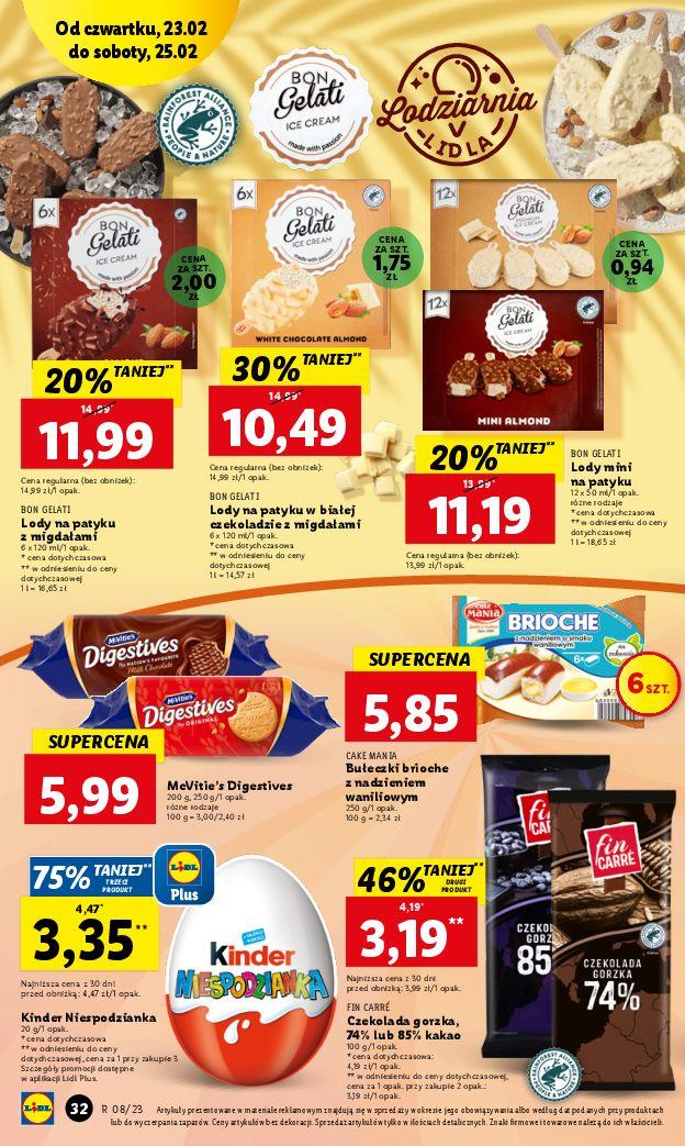 Gazetka promocyjna Lidl do 25/02/2023 str.32