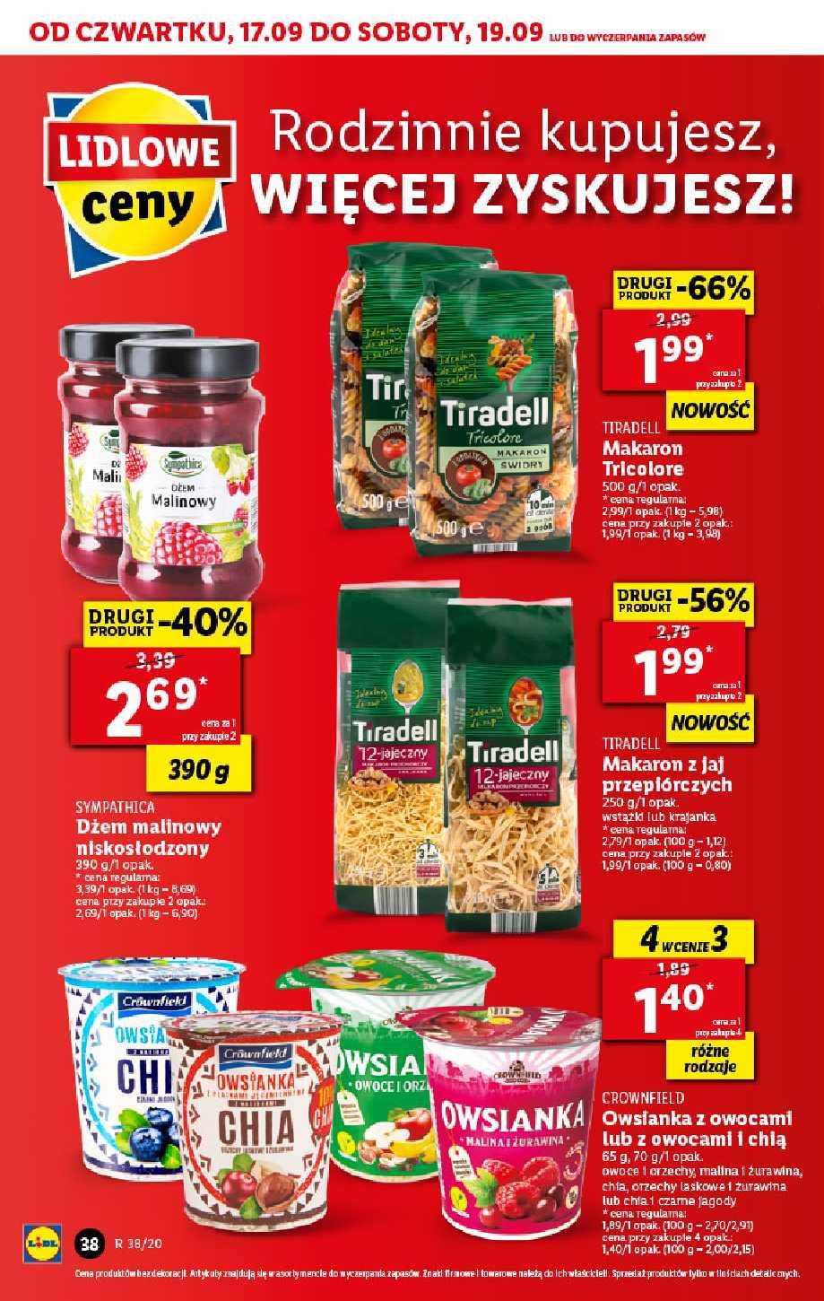 Gazetka promocyjna Lidl do 19/09/2020 str.38