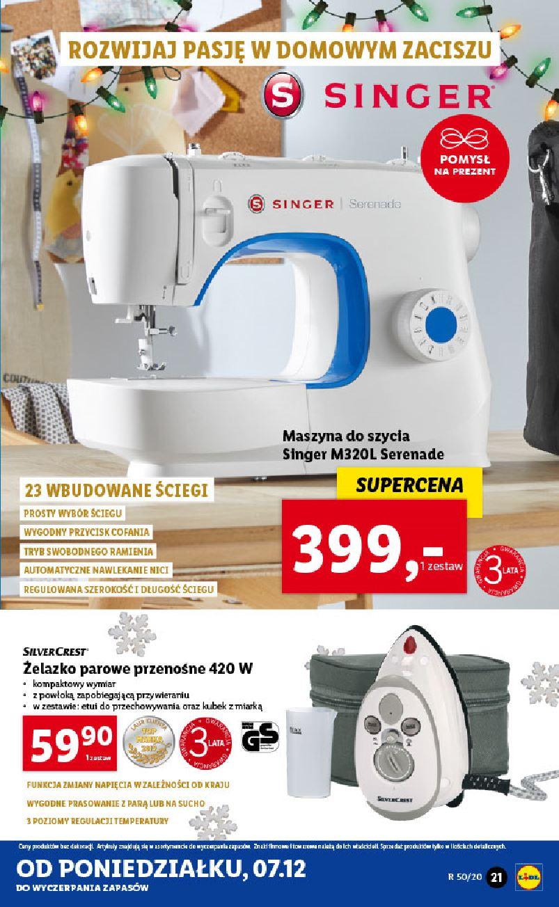 Gazetka promocyjna Lidl do 12/12/2020 str.21