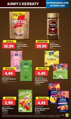 Lidl od poniedziałku
