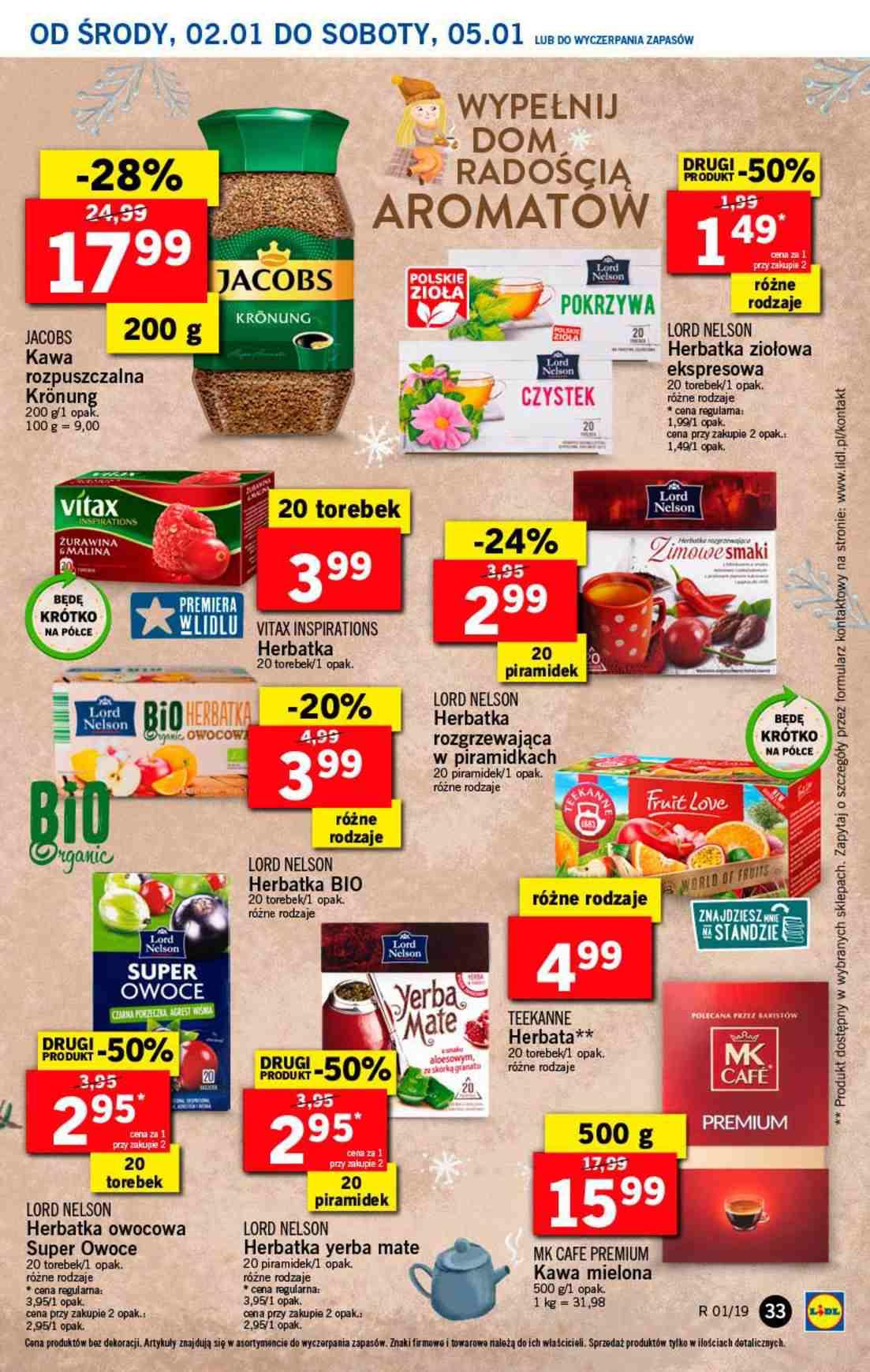 Gazetka promocyjna Lidl do 05/01/2019 str.33