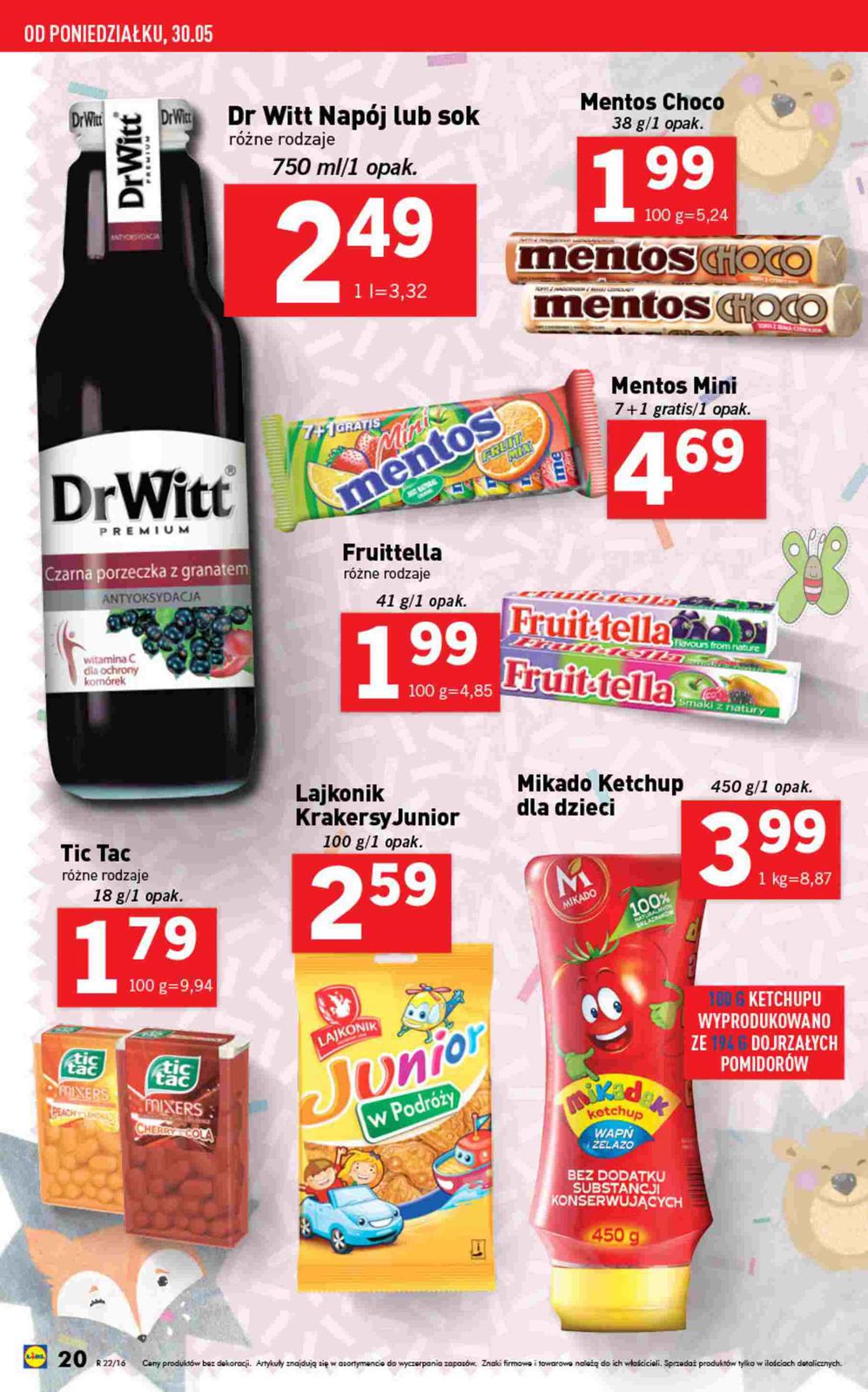 Gazetka promocyjna Lidl do 05/06/2016 str.20