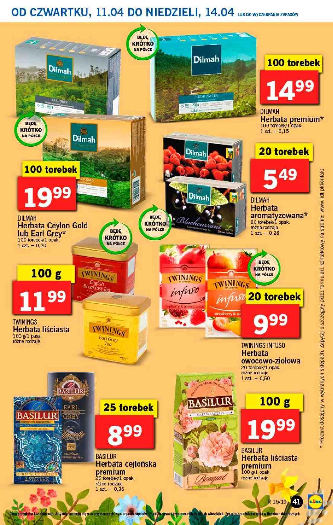 Gazetka promocyjna Lidl do 14/04/2019 str.41