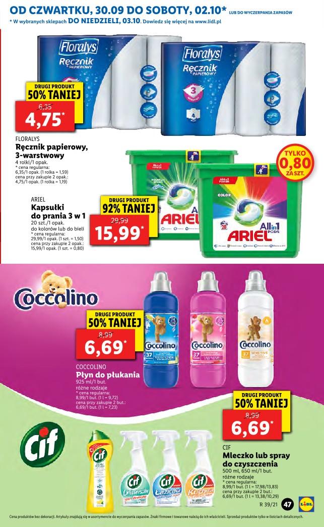 Gazetka promocyjna Lidl do 02/10/2021 str.43