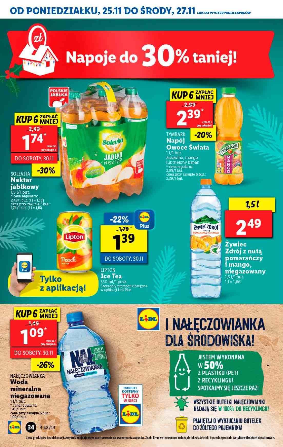 Gazetka promocyjna Lidl do 27/11/2019 str.34