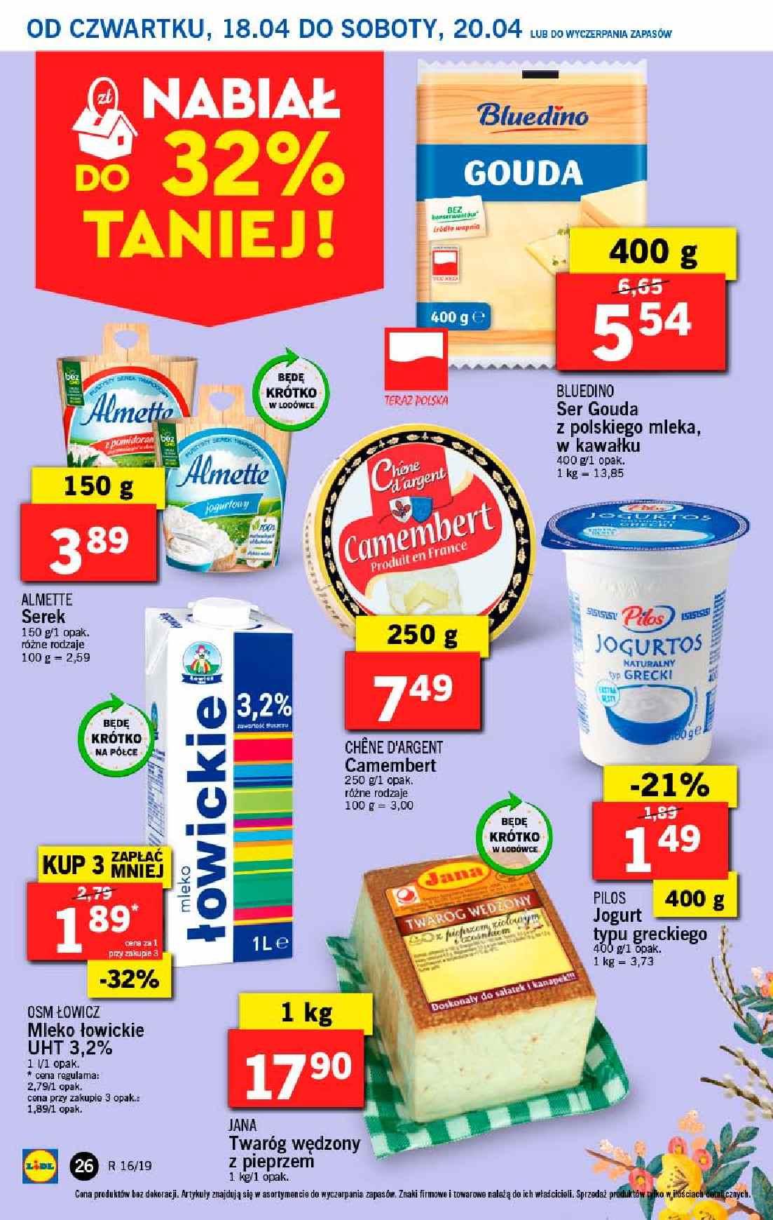 Gazetka promocyjna Lidl do 20/04/2019 str.26