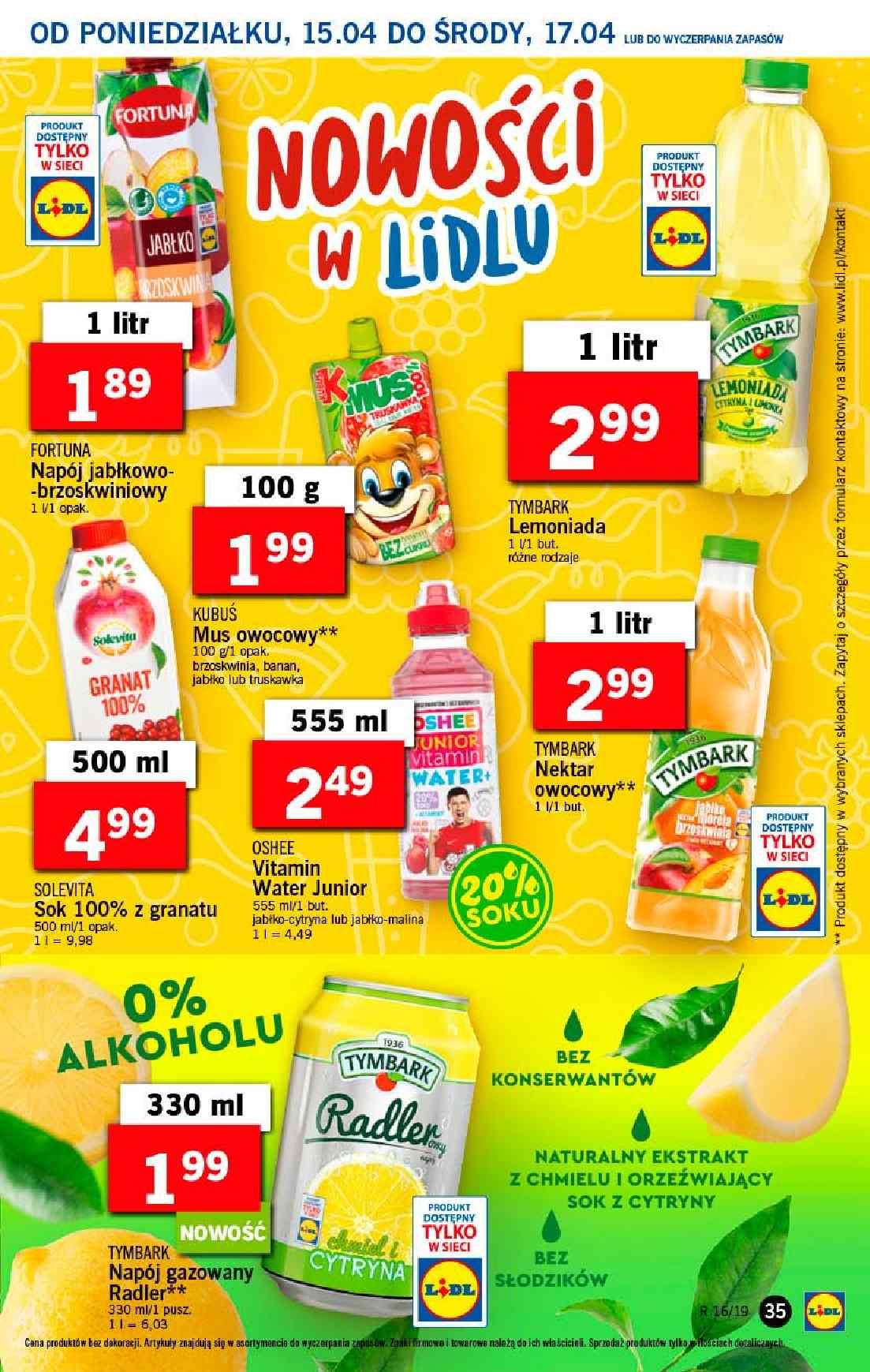 Gazetka promocyjna Lidl do 17/04/2019 str.35