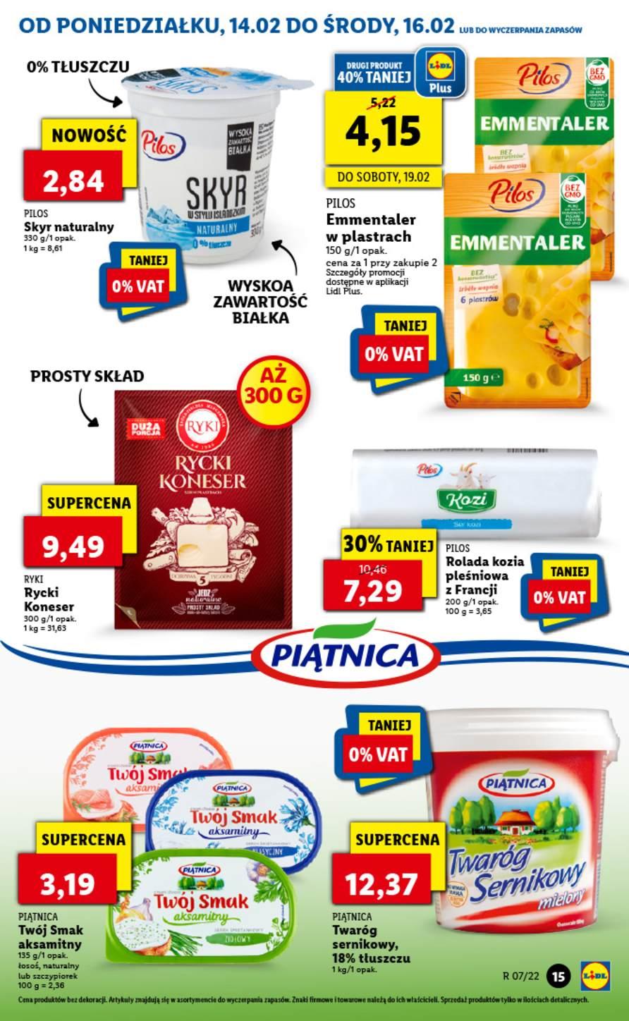 Gazetka promocyjna Lidl do 16/02/2022 str.15