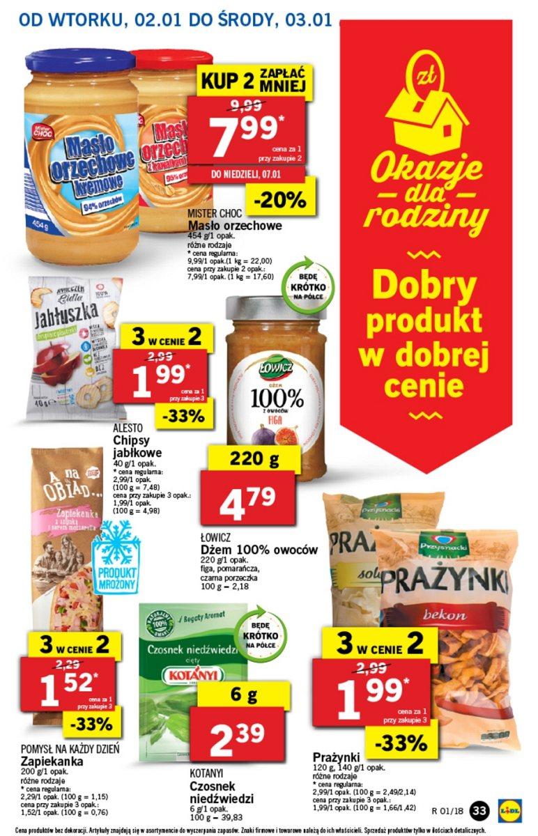 Gazetka promocyjna Lidl do 03/01/2018 str.33