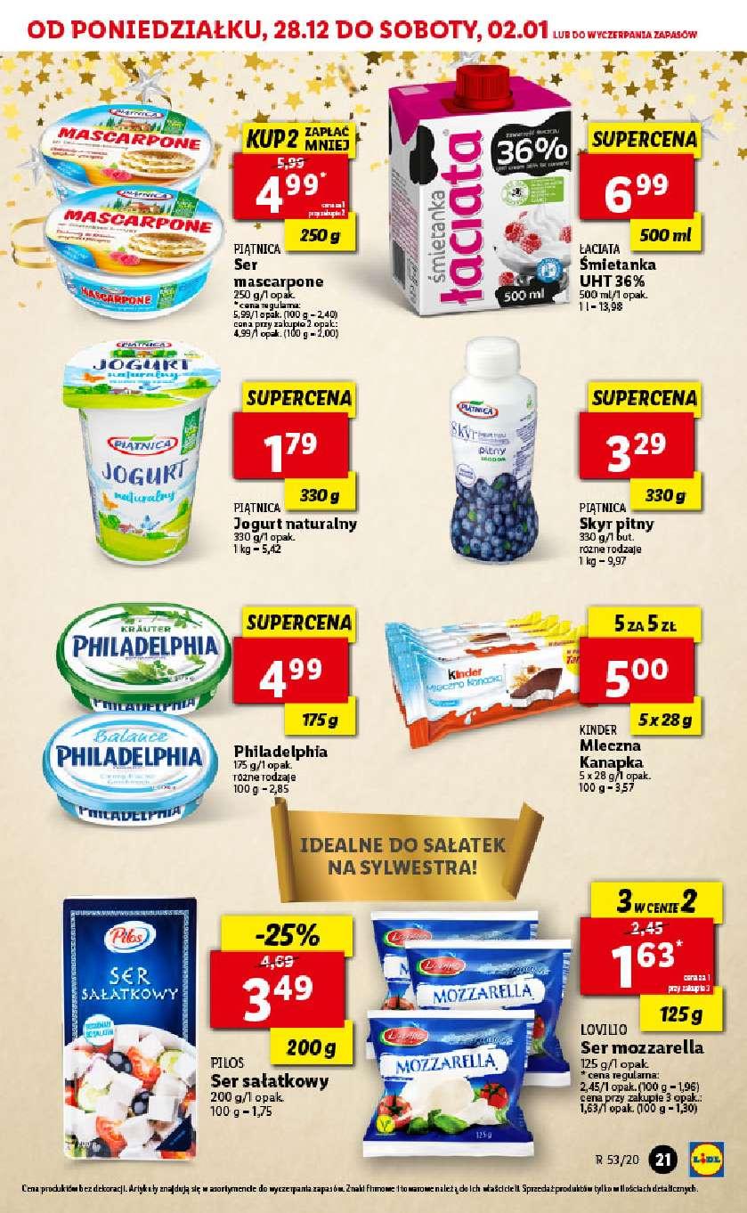 Gazetka promocyjna Lidl do 02/01/2021 str.21