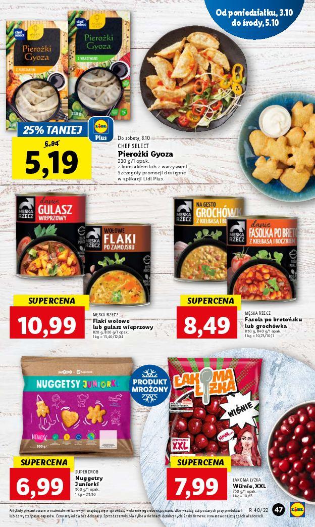 Gazetka promocyjna Lidl do 05/10/2022 str.47