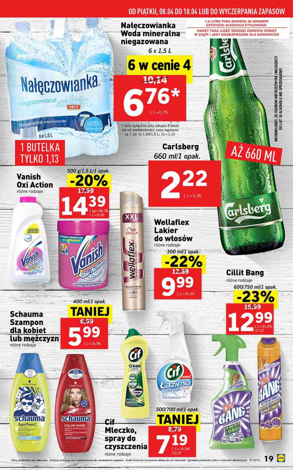 Gazetka promocyjna Lidl do 10/04/2016 str.19