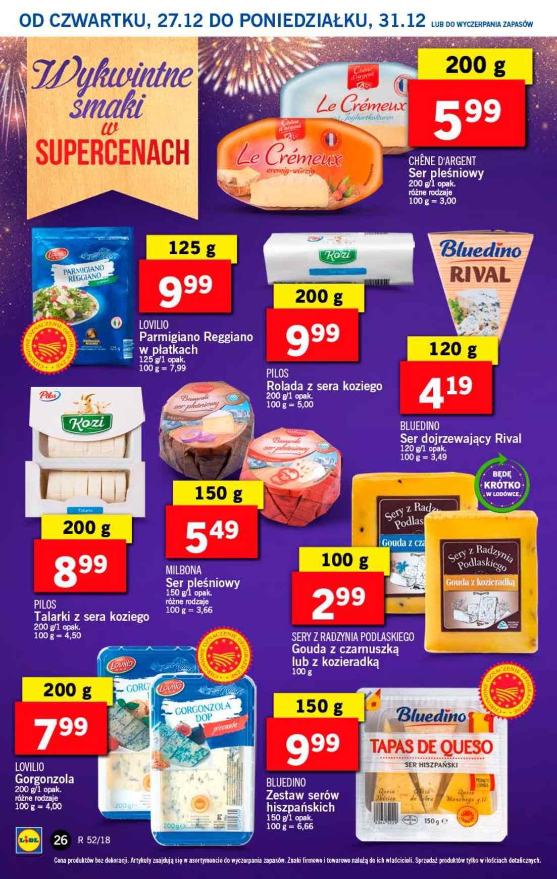 Gazetka promocyjna Lidl do 31/12/2018 str.26