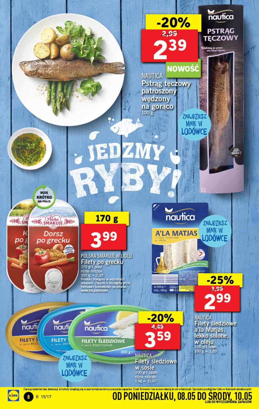 Gazetka promocyjna Lidl do 10/05/2017 str.8