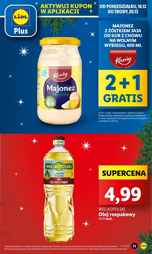 Gazetka promocyjna Lidl do 20/12/2023 str.13