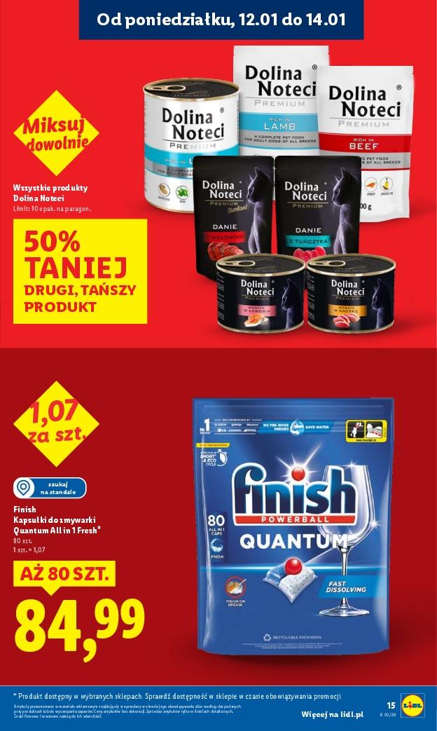 Gazetka promocyjna Lidl do 14/01/2026 str.15